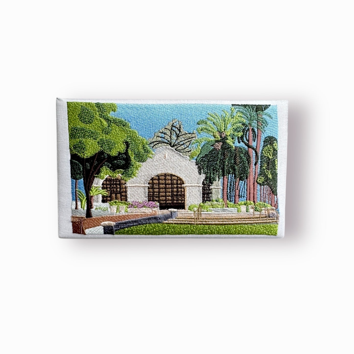 Bridal clutch book with personalized design/crest