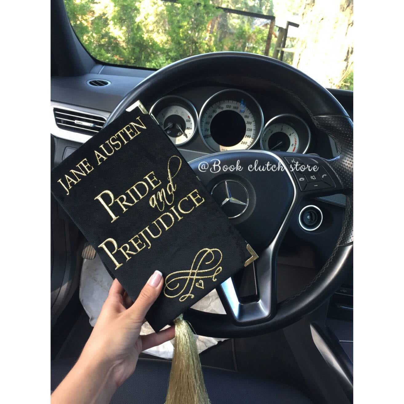 Book Clutch - PRIDE and PREJUDICE - Jane Austen