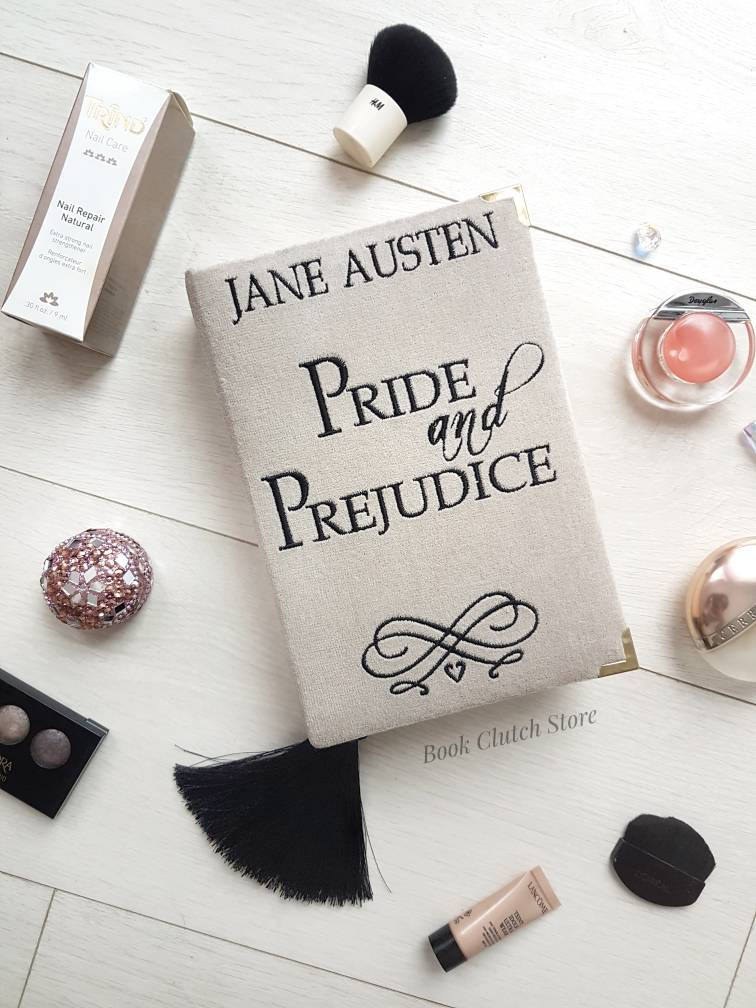 Book Clutch - PRIDE and PREJUDICE - Jane Austen