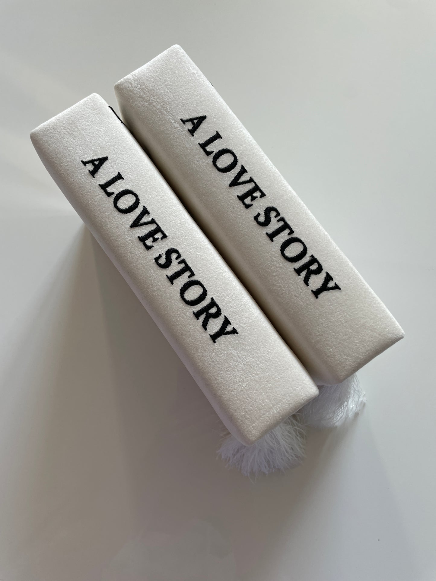 Love Story bookish bag with side embroidery