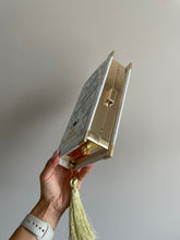 Load image into Gallery viewer, Pride and Prejudice ivory white clutch book
