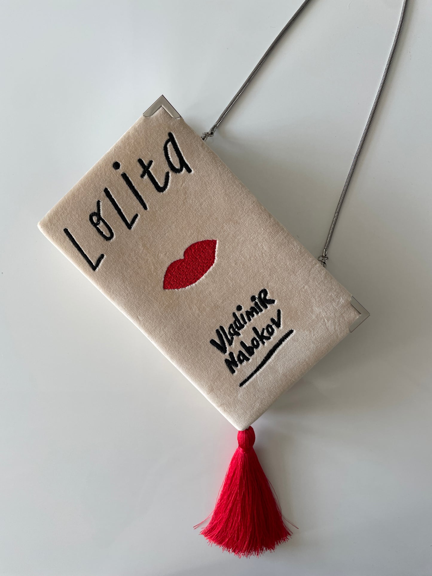 Embroidered Book Purse - Lolita