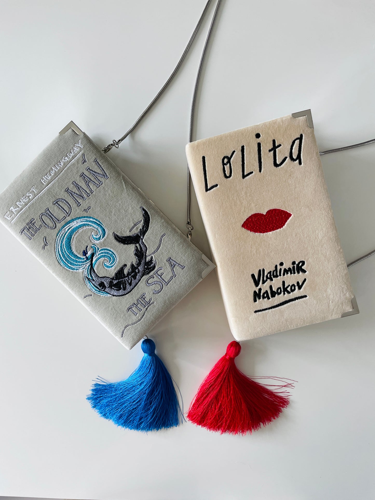 Embroidered Book Purse - Lolita