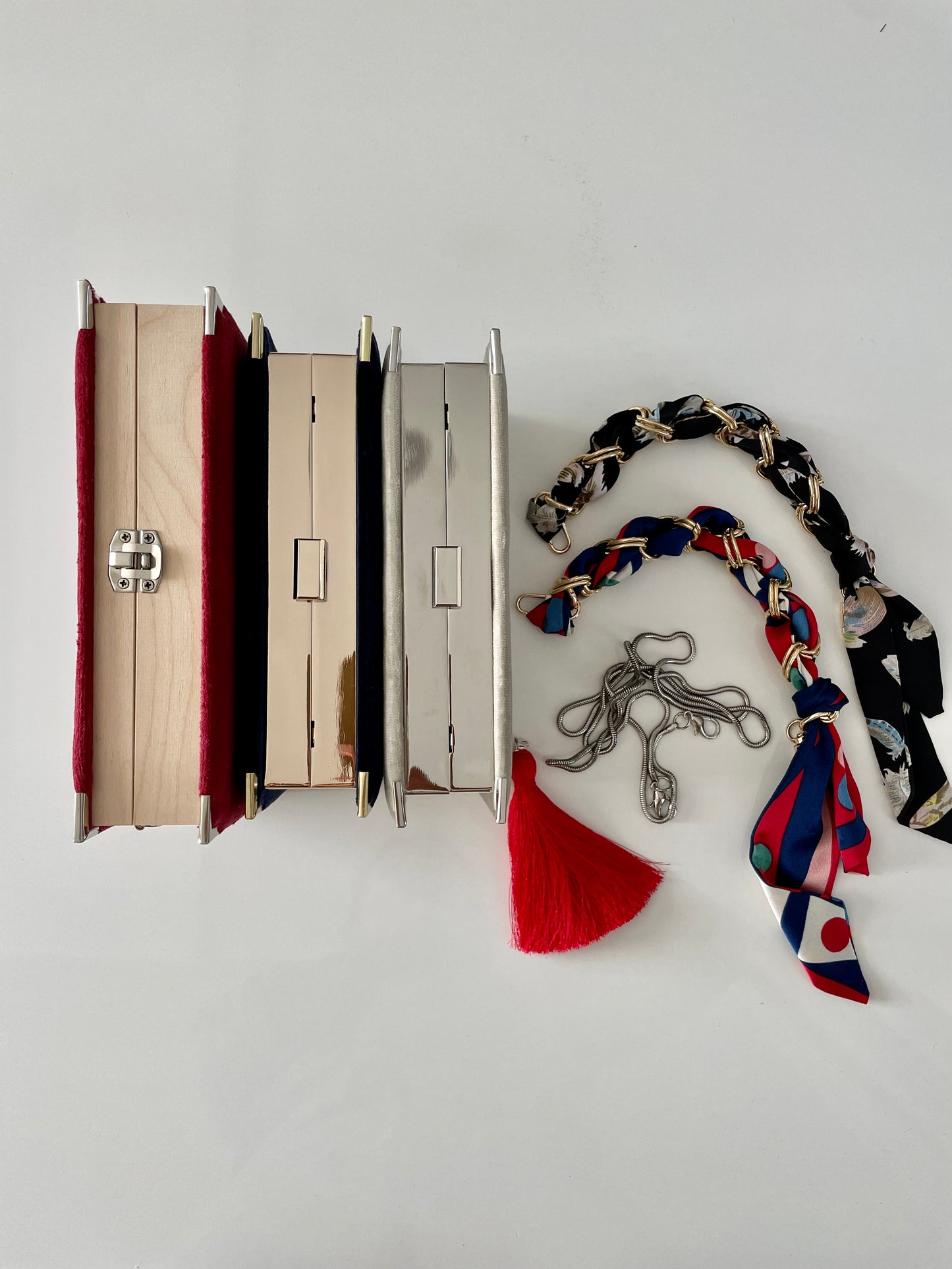 Embroidered Book Clutch - Arabian Night
