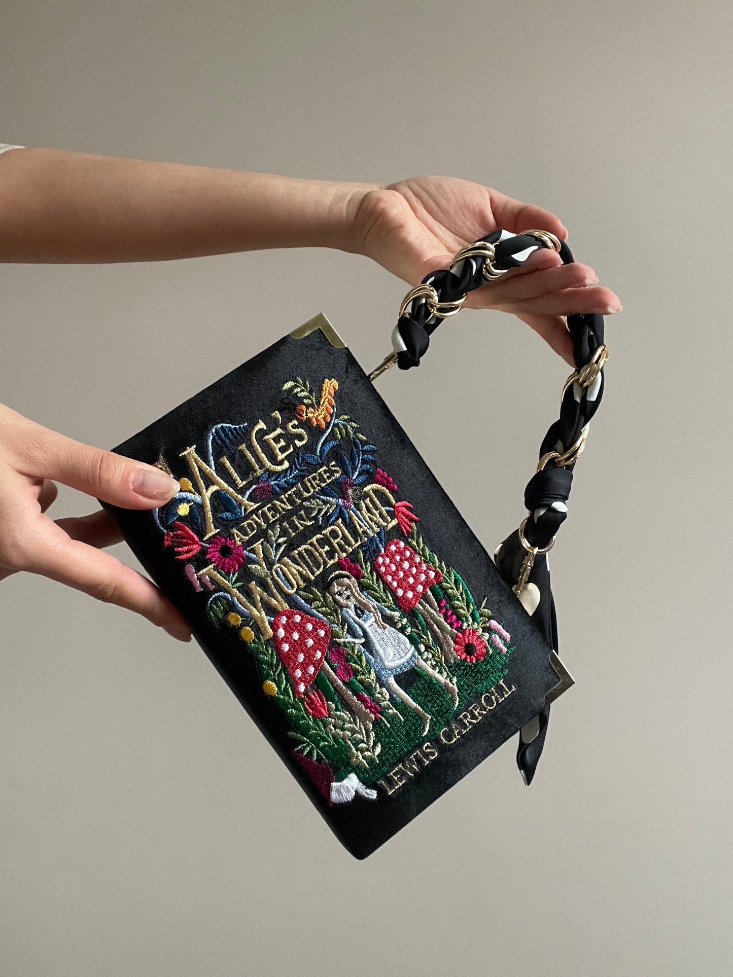 Book Clutch - Alice’s Adventures in Wonderland