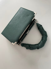 Load image into Gallery viewer, Mini handbag with handle - dark green version
