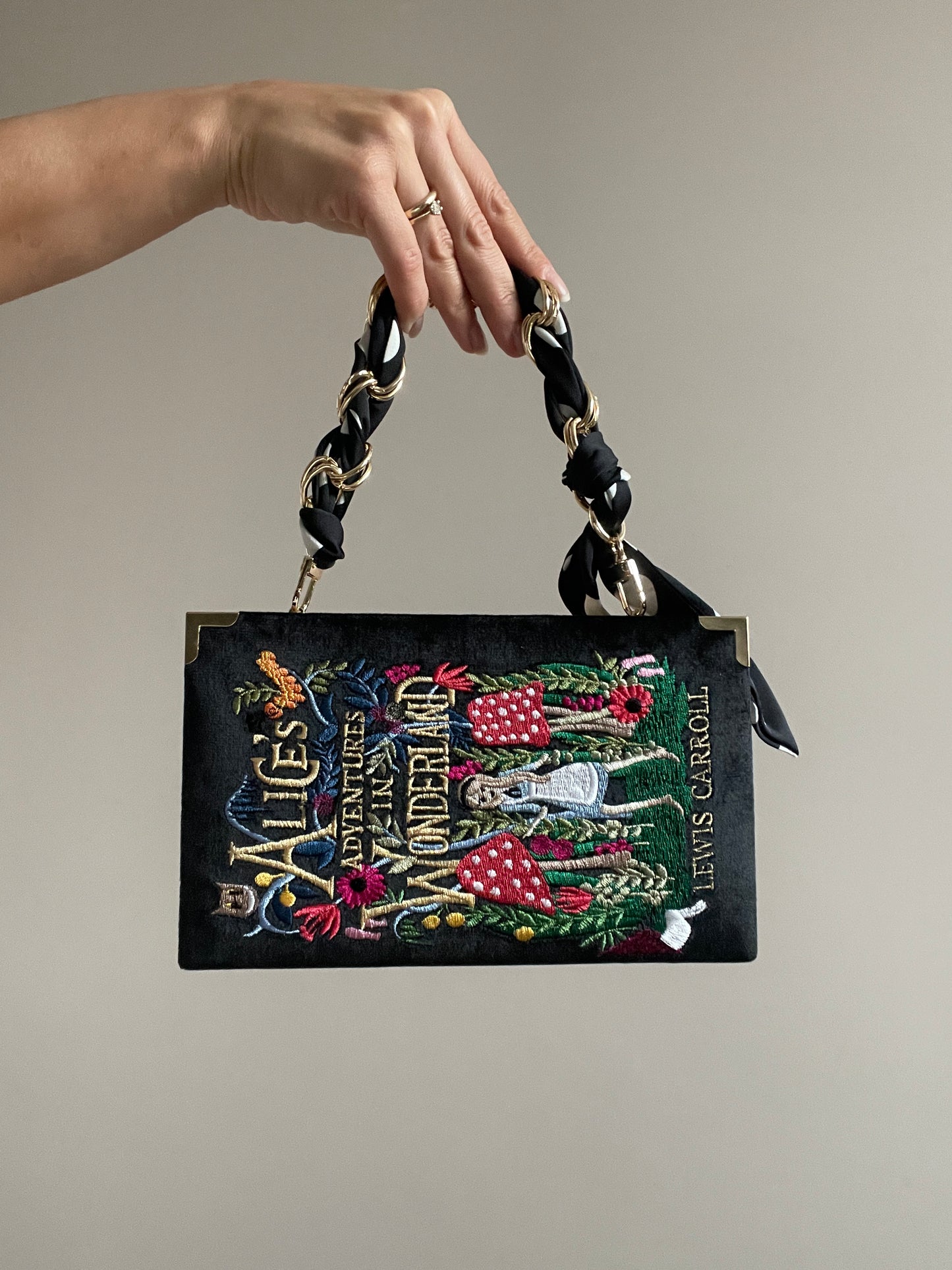 Book Clutch - Alice’s Adventures in Wonderland
