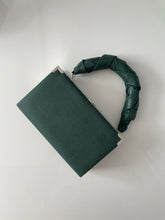 Load image into Gallery viewer, Mini handbag with handle - dark green version
