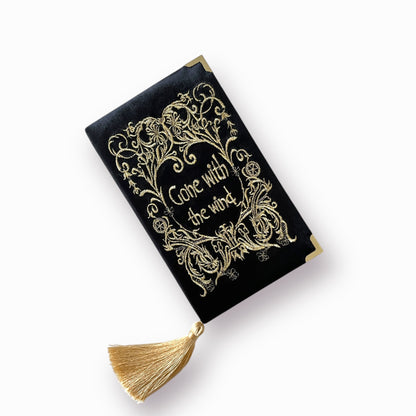 Book Clutch with short handle - Gone with the Wind