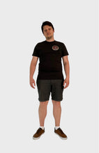 Load image into Gallery viewer, Embroidered T-shirt &quot;Līgo Bonfire&quot;
