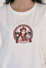 Load image into Gallery viewer, Embroidered T-shirt &quot;Latvian national Girl&quot;
