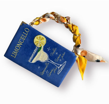 Embroidered Clutch - Limoncello