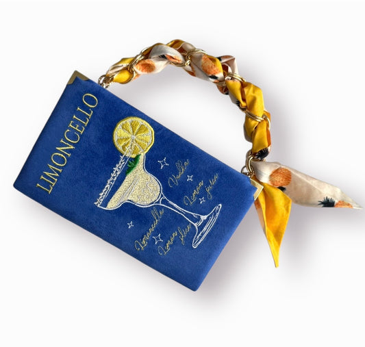 Embroidered Clutch - Limoncello