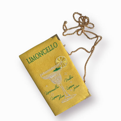 Embroidered Clutch - Limoncello
