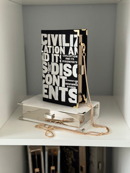 Book Clutch Bag - Civilization by Sigmund Freud