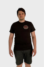 Load image into Gallery viewer, Embroidered T-shirt &quot;Līgo Bonfire&quot;
