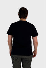 Load image into Gallery viewer, Embroidered T-shirt &quot;Ballējam Neguļam) with fluorescent thread
