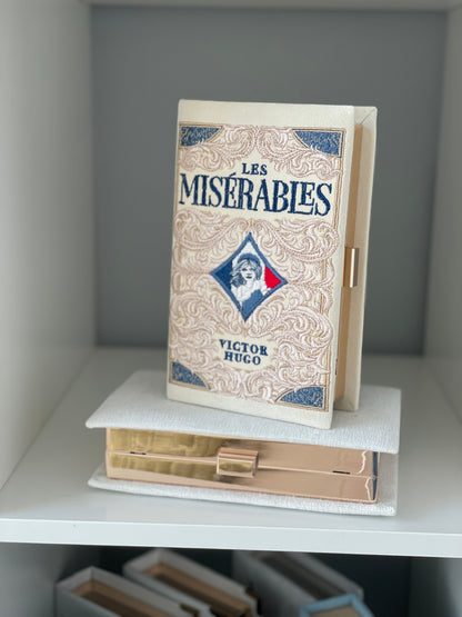 Clutch book Les Misérables - beige