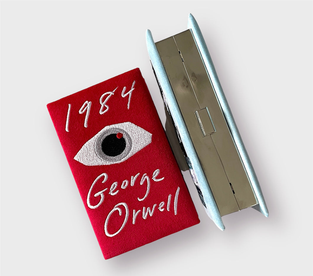 George Orwell 1984 clutch - red