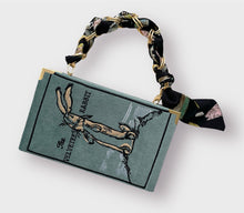 Load image into Gallery viewer, Book Clutch - The Velveteen Rabbit - with short handle
