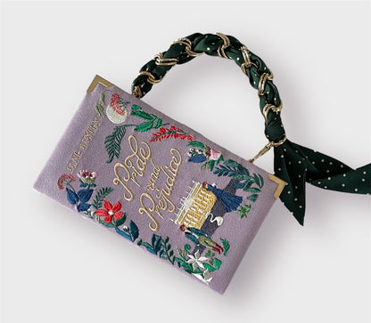 Book Clutch - Pride and Prejudice - with short handle