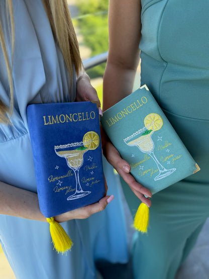 Embroidered Clutch - Limoncello