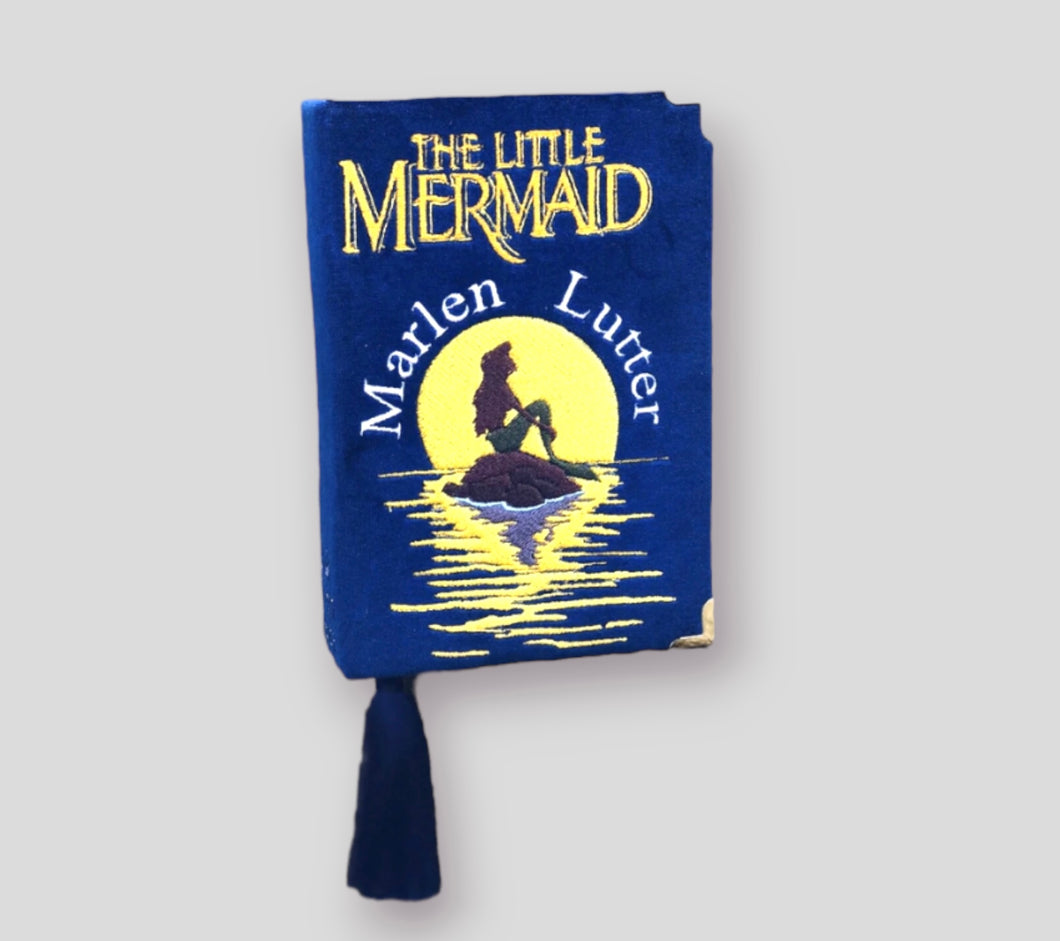 Book Clutch - The Little Mermaid - Dark Blue version