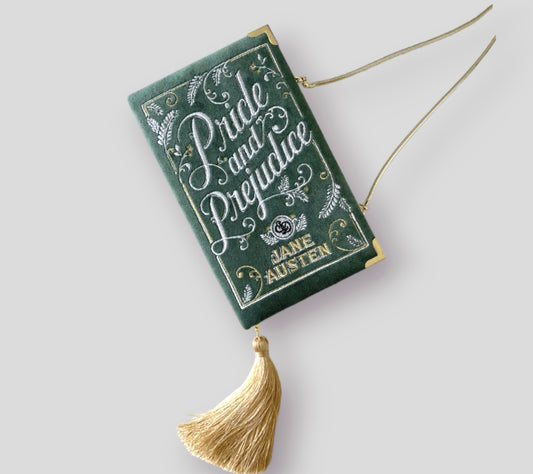 Book clutch purse Pride and Prejudice