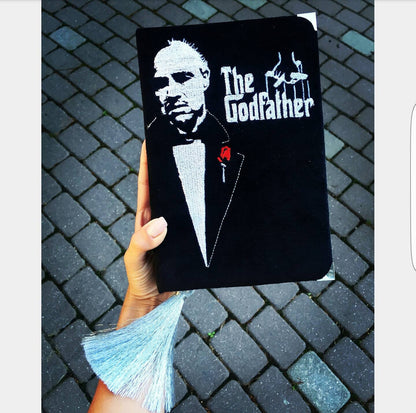 Clutch book - THE GODFATHER - Black velvet version