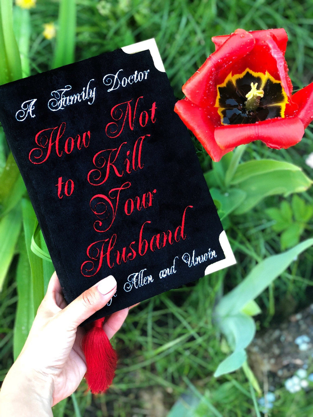 Book Clutch - How Now to Kill Your Husband - Gift for Wife