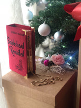 Load image into Gallery viewer, Book clutch with strap - Brideshead Revisited - Red velvet version
