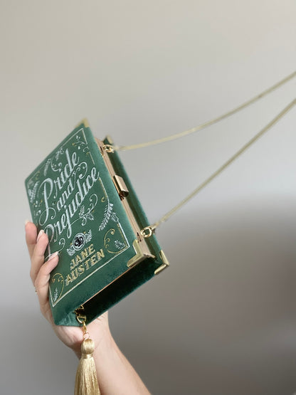 Book clutch purse Pride and Prejudice