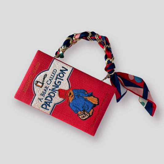 Book Clutch - Paddington - with short handle