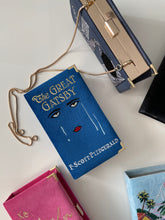 Load image into Gallery viewer, Embroidered Book Clutch - The Great Gatsby
