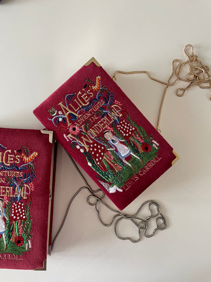 Book Purse - Alice’s Adventures in Wonderland