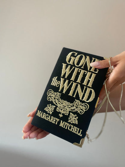 Book clutch purse Gone with the Wind